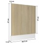Spülmaschinenplatte aus Eichensperrholz, 59,5 x 3 x 67 cm von vidaXL, Küchenschränke - Ref: Foro24-802565, Preis: 24,79 €, Ra...