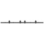 Kit de herrajes para puertas correderas acero negro 183 cm von , Türartikel - Ref: Foro24-4009744, Preis: 95,30 €, Rabatt: %
