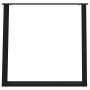 Patas para mesa de comedor en forma de U 2 uds acero negro by , Table legs - Ref: Foro24-4012796, Price: 77,71 €, Discount: %