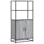 Aparador alto madera de ingeniería y metal gris Sonoma by , Sideboards - Ref: Foro24-849052, Price: 112,26 €, Discount: %