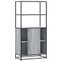 Aparador alto madera de ingeniería y metal gris Sonoma by , Sideboards - Ref: Foro24-849052, Price: 112,26 €, Discount: %