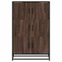 Aparador alto madera de ingeniería y metal marrón roble von , Sideboards - Ref: Foro24-849073, Preis: 105,42 €, Rabatt: %