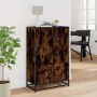 Aparador alto madera de ingeniería y metal 68x35x106,5 cm de , Aparadores - Ref: Foro24-849071, Precio: 103,10 €