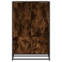 Aparador alto madera de ingeniería y metal 68x35x106,5 cm by , Sideboards - Ref: Foro24-849071, Price: 102,20 €, Discount: %