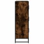 Aparador alto madera de ingeniería y metal 68x35x106,5 cm by , Sideboards - Ref: Foro24-849071, Price: 102,20 €, Discount: %