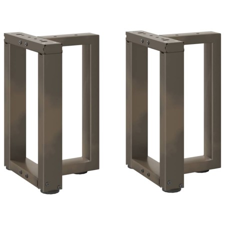 Patas de mesa centro forma T 2uds acero natural 28x25x(42-43)cm de , Patas para mesas - Ref: Foro24-4013023, Precio: 74,15 €,...