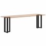 Patas de mesa consola en forma de T 2 unidades acero negro by , Table legs - Ref: Foro24-4013040, Price: 106,54 €, Discount: %