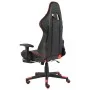 Swivel gaming chair with red PVC footrest by vidaXL, Gaming chairs - Ref: Foro24-20497, Price: 148,84 €, Discount: %