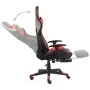 Swivel gaming chair with red PVC footrest by vidaXL, Gaming chairs - Ref: Foro24-20497, Price: 148,84 €, Discount: %