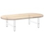 Patas de mesa de centro blanco 2uds acero 70x(30-31) cm von , Tischbeine - Ref: Foro24-4013269, Preis: 67,72 €, Rabatt: %