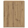 Aparador de madera de ingeniería roble artisan 60x30x75 cm by , Sideboards - Ref: Foro24-855899, Price: 69,56 €, Discount: %