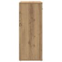 Aparador de madera de ingeniería roble artisan 60x30x75 cm by , Sideboards - Ref: Foro24-855899, Price: 69,56 €, Discount: %