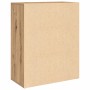 Aparador de madera de ingeniería roble artisan 60x30x75 cm by , Sideboards - Ref: Foro24-855899, Price: 69,56 €, Discount: %