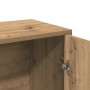 Aparador de madera de ingeniería roble artisan 60x30x75 cm by , Sideboards - Ref: Foro24-855899, Price: 69,56 €, Discount: %