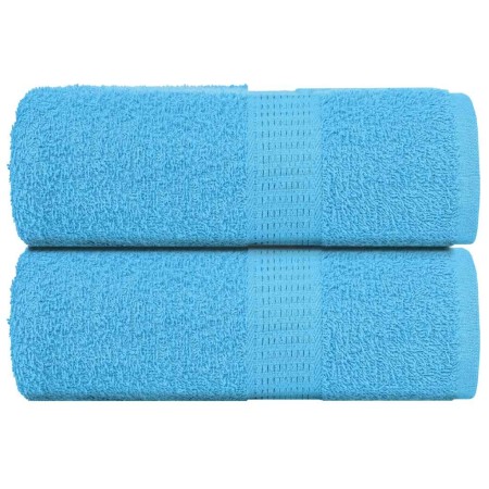Toallas 2 unidades 100% algodón turquesa 30x30 cm 360 gsm by , Towels - Ref: Foro24-136968, Price: 11,79 €, Discount: %