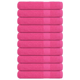 Toallas de sauna 10 uds 100% algodón rosa 80x200 cm 360 gsm von , Handtücher - Ref: Foro24-137057, Preis: 107,39 €, Rabatt: %
