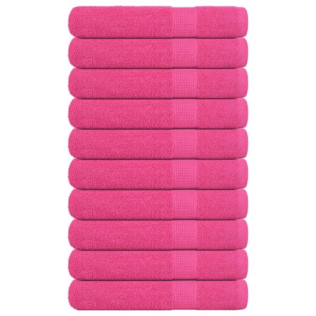 Toallas de sauna 10 uds 100% algodón rosa 80x200 cm 360 gsm by , Towels - Ref: Foro24-137057, Price: 107,39 €, Discount: %