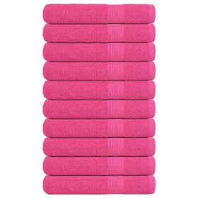 Toallas 10 uds 100% algodón rosa 100x200 cm 600 gsm von , Handtücher - Ref: Foro24-137060, Preis: 132,51 €, Rabatt: %