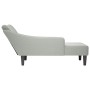 Chaise longue con reposabrazos derecho terciopelo gris claro by , Daybeds - Ref: Foro24-4009792, Price: 115,30 €, Discount: %