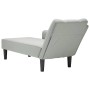 Chaise longue con reposabrazos derecho terciopelo gris claro by , Daybeds - Ref: Foro24-4009792, Price: 115,30 €, Discount: %