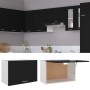 Hängender Küchenschrank aus schwarzem Sperrholz, 60 x 31 x 40 cm von vidaXL, Küchenschränke - Ref: Foro24-802514, Preis: 47,6...