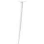 Patas para mesa de centro cónicas 4 uds acero blanco 72-73 cm by , Table legs - Ref: Foro24-4012517, Price: 60,54 €, Discount: %