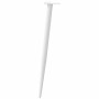 Patas para mesa de centro cónicas 4 uds acero blanco 72-73 cm by , Table legs - Ref: Foro24-4012517, Price: 60,54 €, Discount: %
