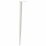 Patas para mesa de centro cónicas 4 uds acero blanco 72-73 cm by , Table legs - Ref: Foro24-4012517, Price: 60,54 €, Discount: %