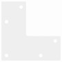 Patas para mesa de centro cónicas 4 uds acero blanco 72-73 cm by , Table legs - Ref: Foro24-4012517, Price: 60,54 €, Discount: %