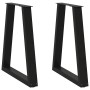 Patas para mesa de centro en forma de V 2 uds acero negro von , Tischbeine - Ref: Foro24-4012560, Preis: 81,32 €, Rabatt: %