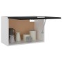 Black plywood hanging kitchen cabinet 60x31x40 cm by vidaXL, Kitchen cabinets - Ref: Foro24-802514, Price: 47,61 €, Discount: %