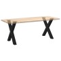 Patas para mesa de comedor en forma de X 2 uds acero negro von , Tischbeine - Ref: Foro24-4012976, Preis: 99,47 €, Rabatt: %