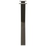 Patas para mesa comedor forma X 2uds acero natural 80x(72-73)cm de , Patas para mesas - Ref: Foro24-4012983, Precio: 106,76 €...