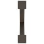 Patas para mesa comedor forma X 2uds acero natural 80x(72-73)cm de , Patas para mesas - Ref: Foro24-4012983, Precio: 106,76 €...
