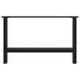 Patas de mesa de centro acero negro 2 uds 70x(42-43) cm de , Patas para mesas - Ref: Foro24-4013288, Precio: 58,25 €, Descuen...