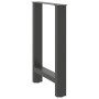 Patas de mesa de centro acero antracita 2 uds 60x(72-73) cm von , Tischbeine - Ref: Foro24-4013306, Preis: 77,65 €, Rabatt: %