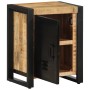 Mesitas de noche 2 piezas madera maciza rugosa mango de , Mesitas de noche - Ref: Foro24-4013564, Precio: 222,74 €, Descuento: %