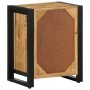 Mesitas de noche 2 piezas madera maciza rugosa mango de , Mesitas de noche - Ref: Foro24-4013564, Precio: 222,74 €, Descuento: %