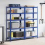Estanterías de 5 baldas 2 uds madera contrachapada y acero azul von , Industrieregale - Ref: Foro24-4016950, Preis: 85,39 €, ...