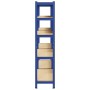 Estanterías de 5 baldas 2 uds madera contrachapada y acero azul von , Industrieregale - Ref: Foro24-4016950, Preis: 85,39 €, ...