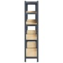 Estante almacenaje 5 niveles 2 uds acero y madera contrachapada von , Industrieregale - Ref: Foro24-4016952, Preis: 85,50 €, ...