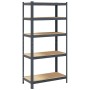 Estantería resistente 5 niveles madera contrachapada by , Industrial shelving - Ref: Foro24-4016959, Price: 65,32 €, Discount: %