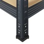 Estantería resistente 5 niveles madera contrachapada by , Industrial shelving - Ref: Foro24-4016959, Price: 65,32 €, Discount: %