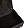 Caja de madera con tapa madera maciza de pino negra 40x30x13 cm von , Aufbewahrungskörbe - Ref: Foro24-4017395, Preis: 37,12 ...