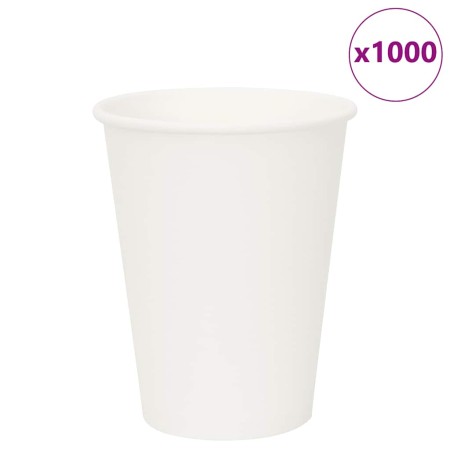Tazas de café de papel 1000 uds 12oz 300ml blanco by , Disposable cups - Ref: Foro24-4102792, Price: 91,15 €, Discount: %