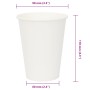 Tazas de café de papel 1000 uds 12oz 300ml blanco by , Disposable cups - Ref: Foro24-4102792, Price: 91,15 €, Discount: %