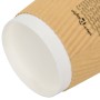 Tazas de café de papel 500 uds 12oz 300ml marrón by , Disposable cups - Ref: Foro24-4102800, Price: 78,63 €, Discount: %