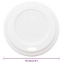 Tapas de cartón para vasos de café Ø60 mm 4oz 1000 uds by , Disposable cups - Ref: Foro24-4102802, Price: 32,29 €, Discount: %
