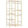 Perchero con estantes bambú 100x50x184,5 cm von , Kommoden-Organizer und Bar-Kleiderbügel - Ref: Foro24-4008920, Preis: 106,2...