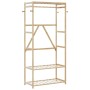 Perchero con estantes bambú 80x40x175 cm by , Dresser Organizers and Bar Hangers - Ref: Foro24-4008922, Price: 70,08 €, Disco...